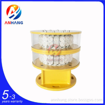 Medium-intensity Double Aviation Obstruction Light